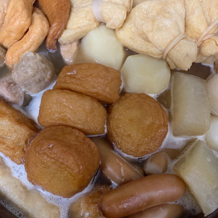 オイスターソースで美味しいおでんだし レシピ 作り方 By とこっちぃ 楽天レシピ